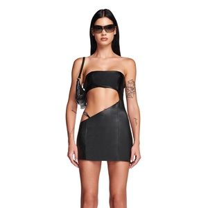 I.AM.GIA Rubee leather dress